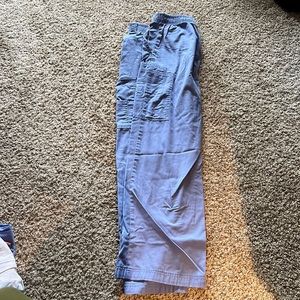 Ceil blue dickies cargo scrub pant